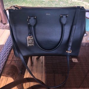 Ralph Lauren Leather Tote Purse